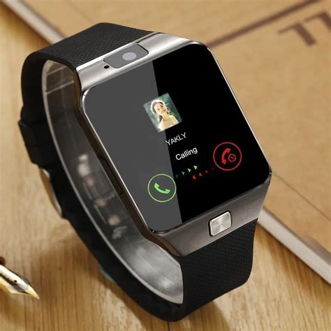 gold android smartwatch.